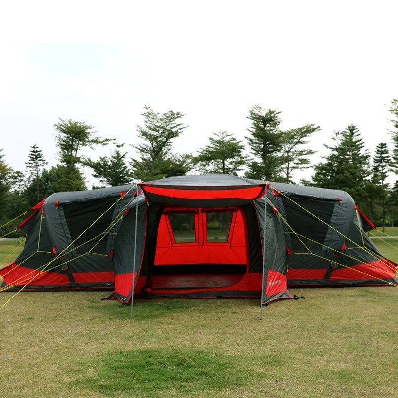 New Arrival Outdoor Inflatable Glamping Camping Tent 8 Persons for Family Party