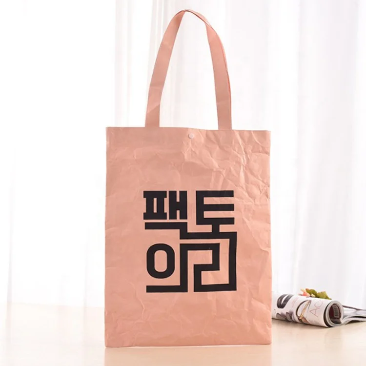 Factory price cheap tyvek paper bag washable heavy duty paper tote lunch bags