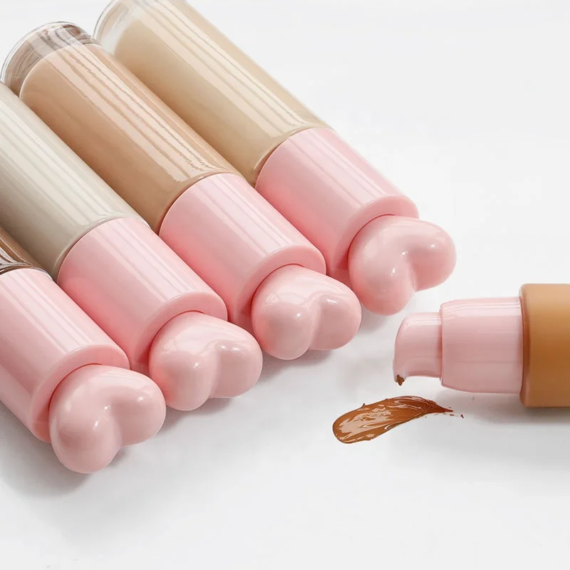 Private Label Custom Logo Cosmetic Foundation Makeup Foundation Liquid Makeup Liquid Foundation