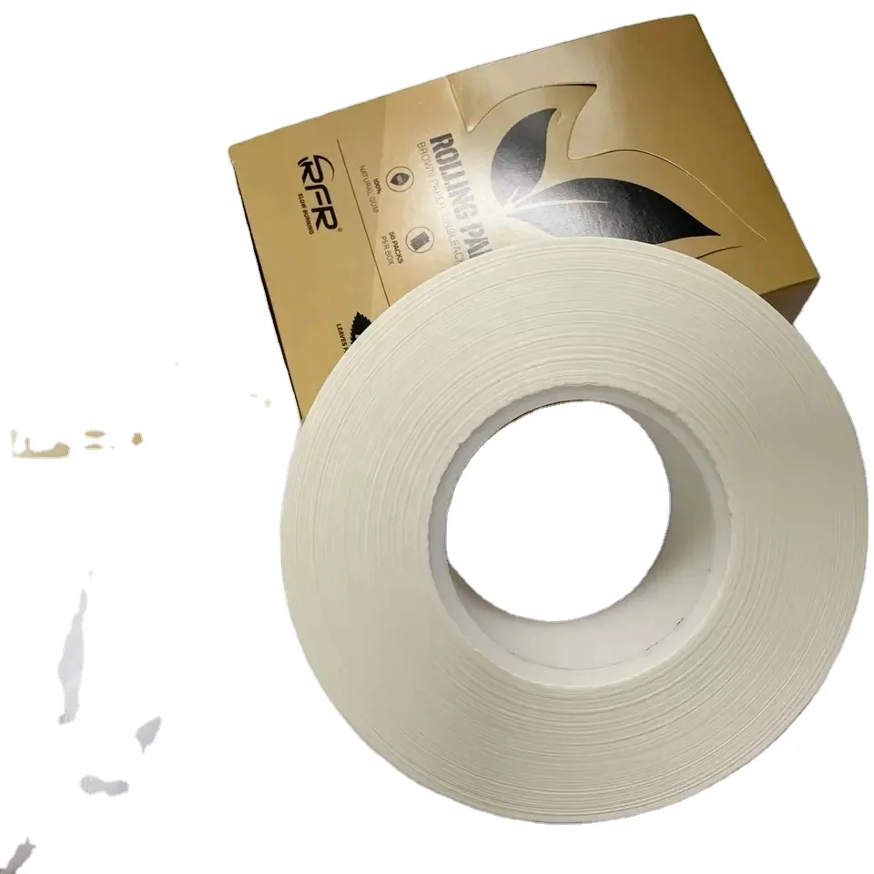 Worldwide Exporter of Bobbin Rolling Paper with Arabic Gum Jumbo 3300 Meters Unbleached Brown Smoking Rolling Paper
