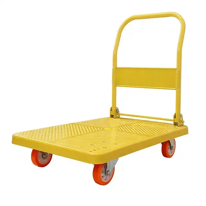 stainless steel platform trolley heavy load industrial Stainless Steel Trolley Cart