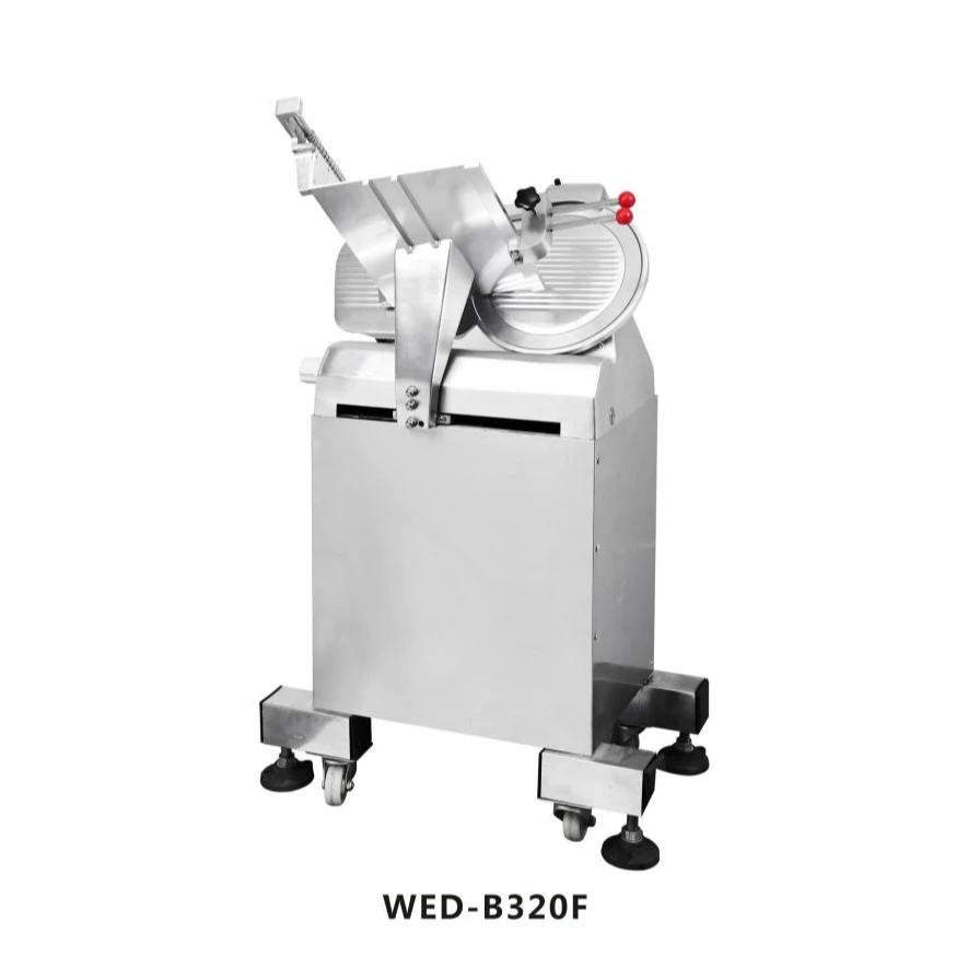 Fully automatic luncheon meat shred and slicer machine