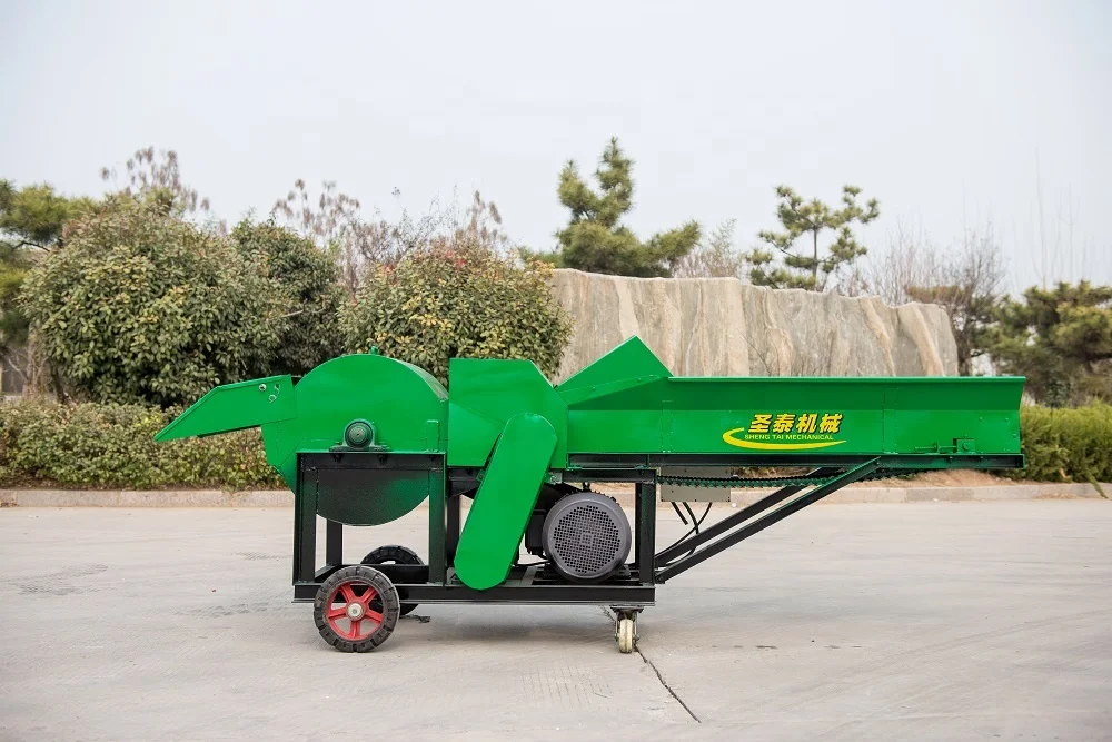High Efficiency Grass Chopper Straw Crusher Corn Sliage Chaff Cutter Machine