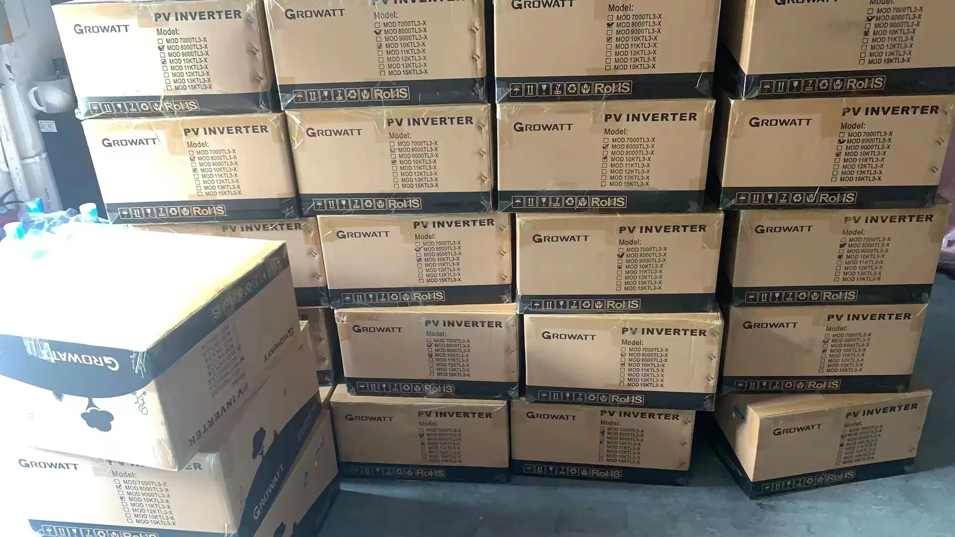 50kw Solar Power Inverter  Growatt  On Grid Inverter Solar  Home  System High Efficiency