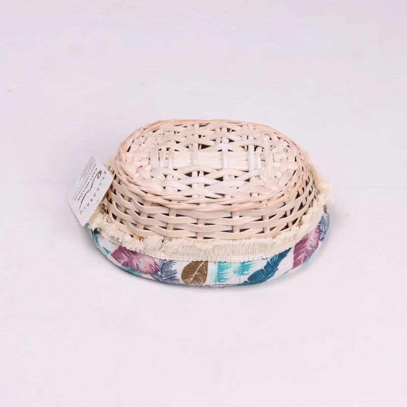 Good Quality Small Round Wicker Hamper Willow Fruit Basket