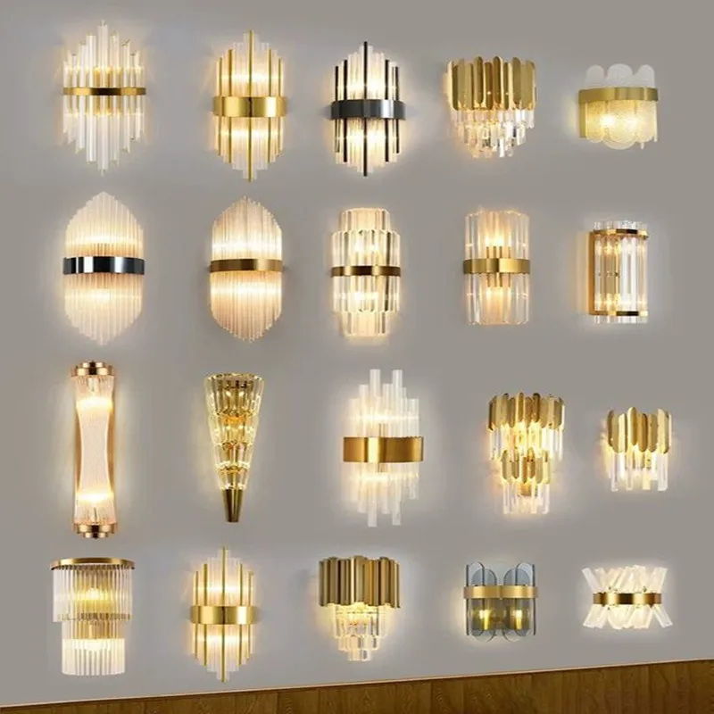 CSLIDO Custom Home Decor Large Chandeliers High Ceilings Pendant Light Living Room Lamp Modern Gold Luxury K9 Crystal Chandelier