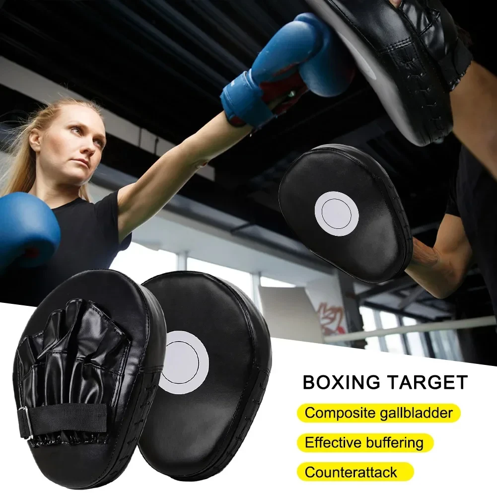 Boxing Gloves Pad Punch Karate Fight Equipment Kick Pads Target Earthquake-resistant Sparring Cushion Using Black