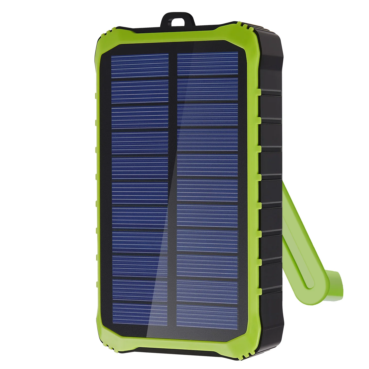 2021New Fashion 12000mAh Waterproof Solar Power Bank ,Dual Usb Solar Battery Charger Outdoor Travel Mobile Powerbank