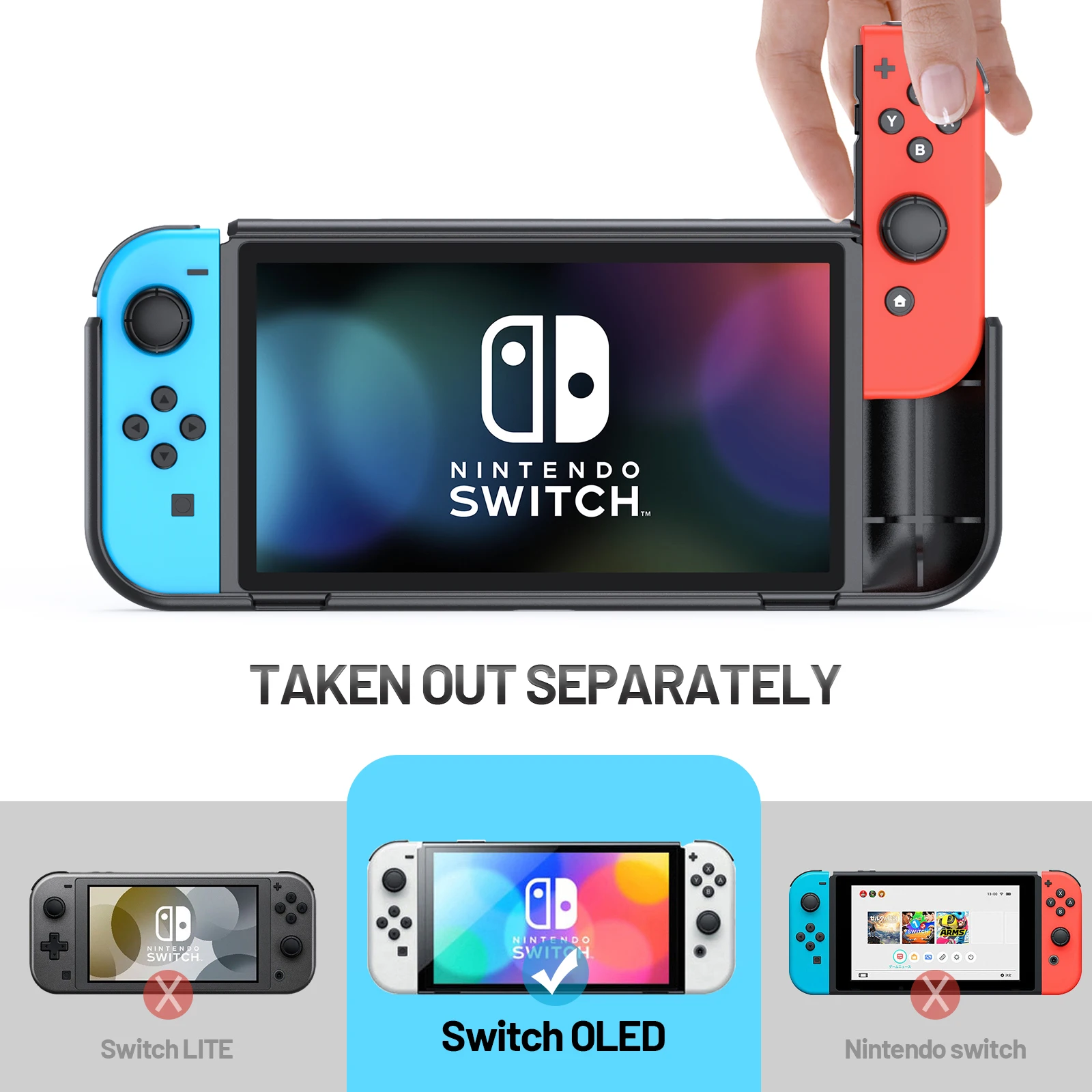 For Nintendo Switch OLED Protective Silicone Case Handhold TPU Cover Japanese Gaming Accessories