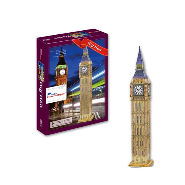 Big ben(London) building toy foam 3d puzzle for children