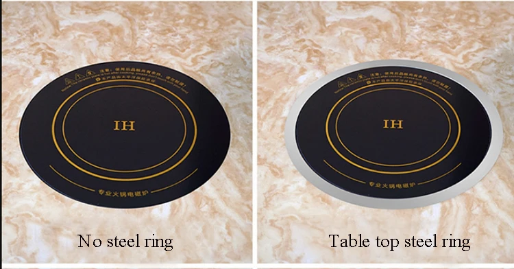 2000w 3000w 1 burner 2 burner undermount hidden induction cooktop invisible