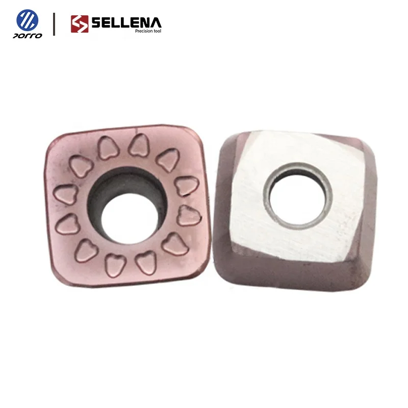 BLMP0603 BLMP 1105 Carbide Safety Milling Insert CNC Tool BLMP Fast Feed Milling Insert 4 Cutting Edges Cemented milling insert