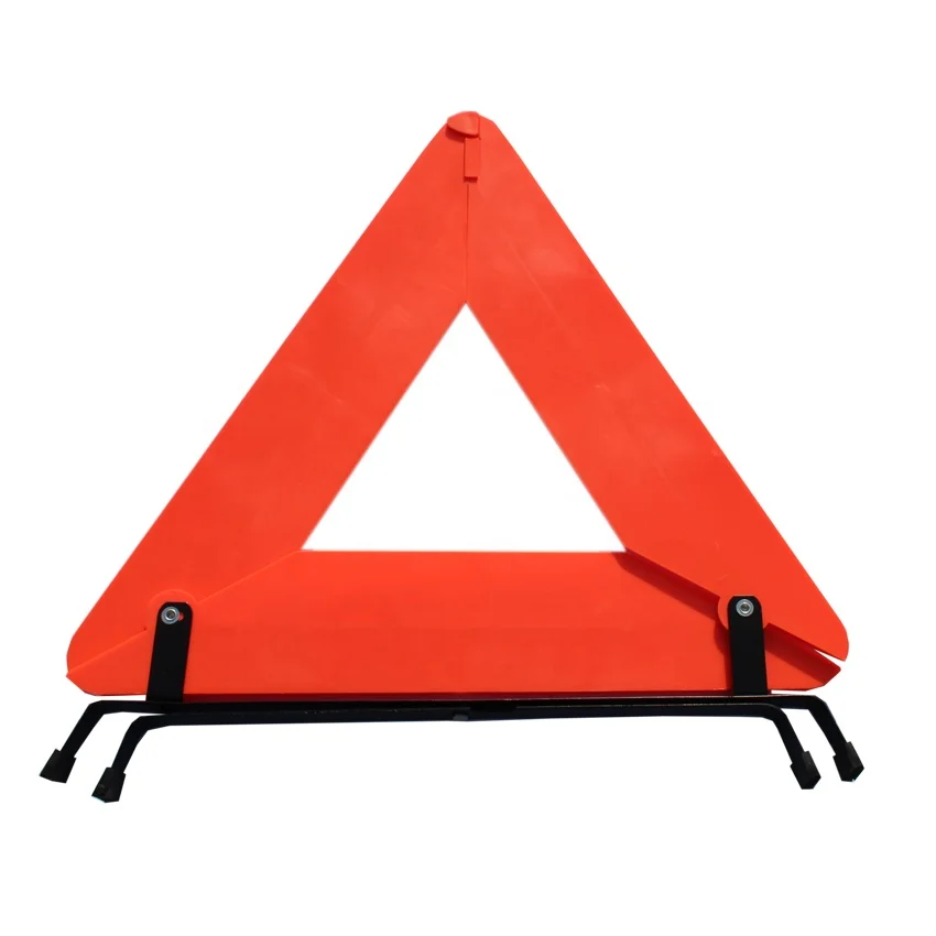 CE certificate 43cm Road Safety Reflective Early warning device triangle