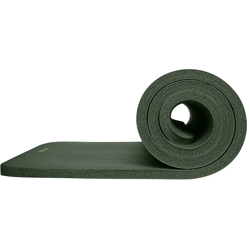 Customized Logo High Density Tear Resistant Sports NBR Yoga Mat With Nylon Strap