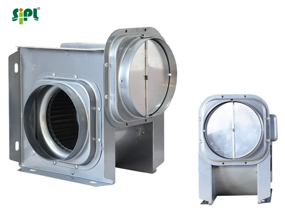 Eco Solar Vent Tool Sunny Multi-Purpose Double Inlet Outlet Ceiling Roof Wall Mount Centrifugal 4' Air Conditioning Exhaust Fan