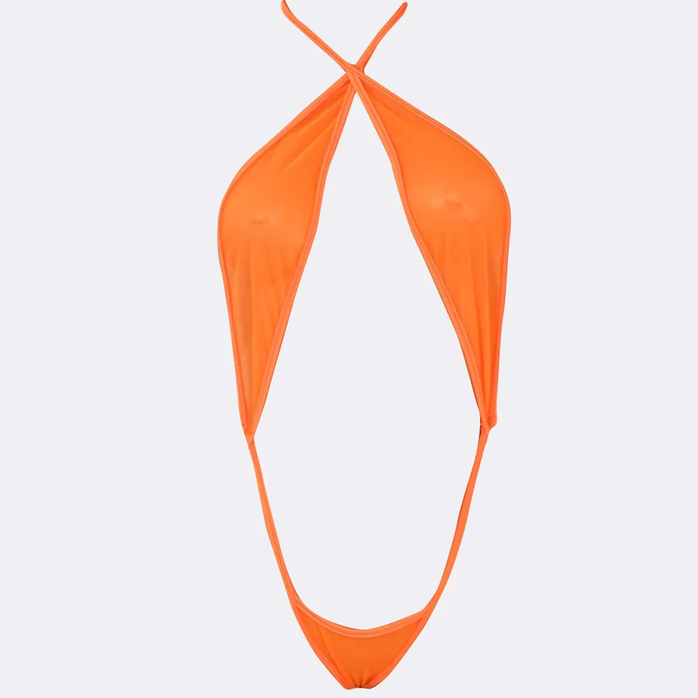 Custom Wholesale New Design Braided Straps Sexi Thong Swimwear G-string Micro Sexy Bikini One Piece Swimsuit