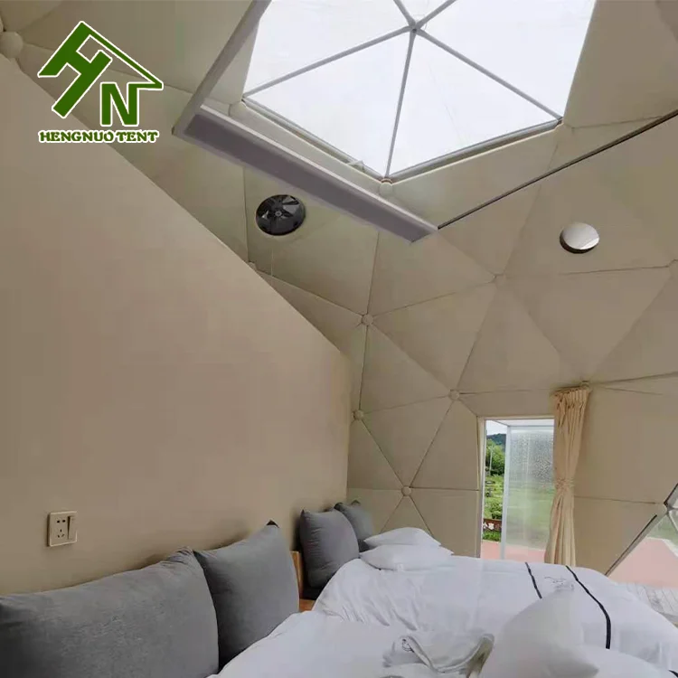 Outdoor Waterproof Tents Hotel House Glamping Luxury Family Camping Dome Tent