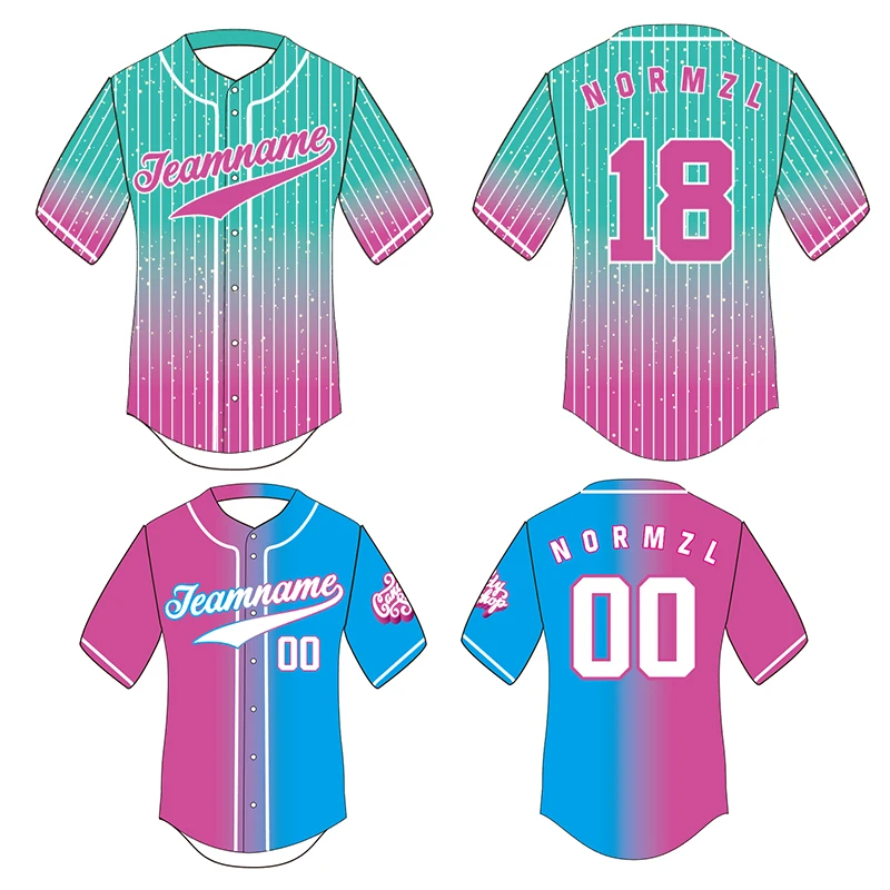 customized printed rhinestone free design normzl cheer baseball jersey cheerleading practice wear sports cheerleader team shirts