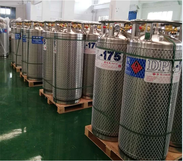 Trendy High Quality 175L Cryogenic Welding Insulated Dewar Gas Cylinder for Liquid Nitrogen