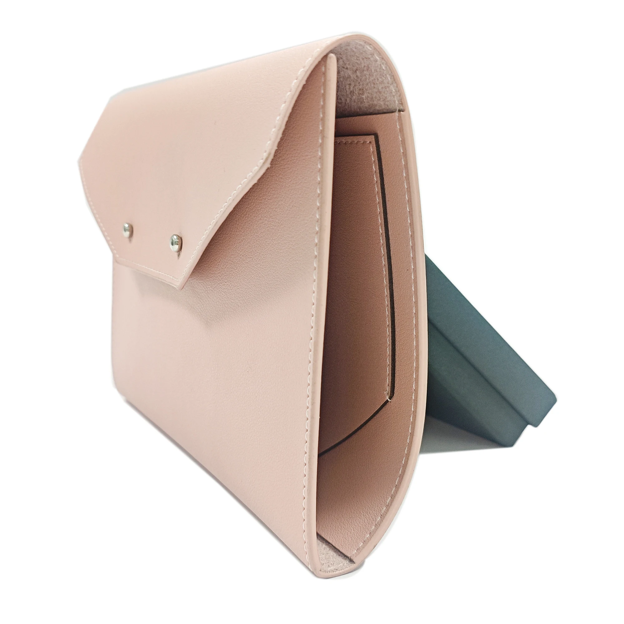 Popular Style High Quality PU Pink Leather Book Protective Cover Plain Grain Customized Logo Book Cover for Women