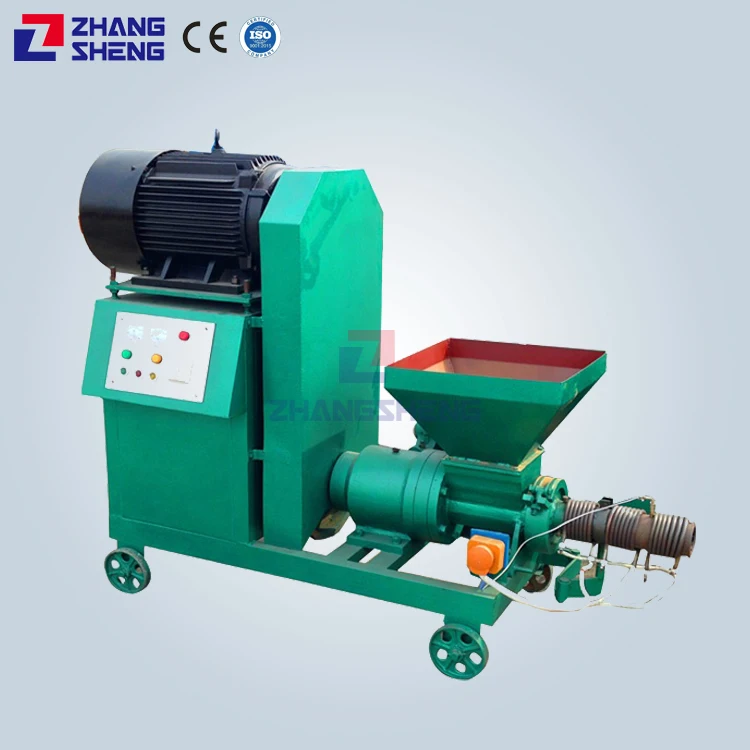 factory price wood biomass sawdust powder briquette extrude making machine for charcoal