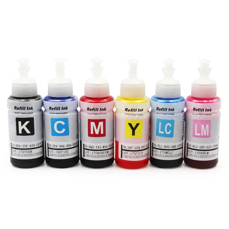  Supercolor 70 мл/Краска для бутылки чернила принтера Epson L805 EPSON 672 L310 L360 L363 L365 серии