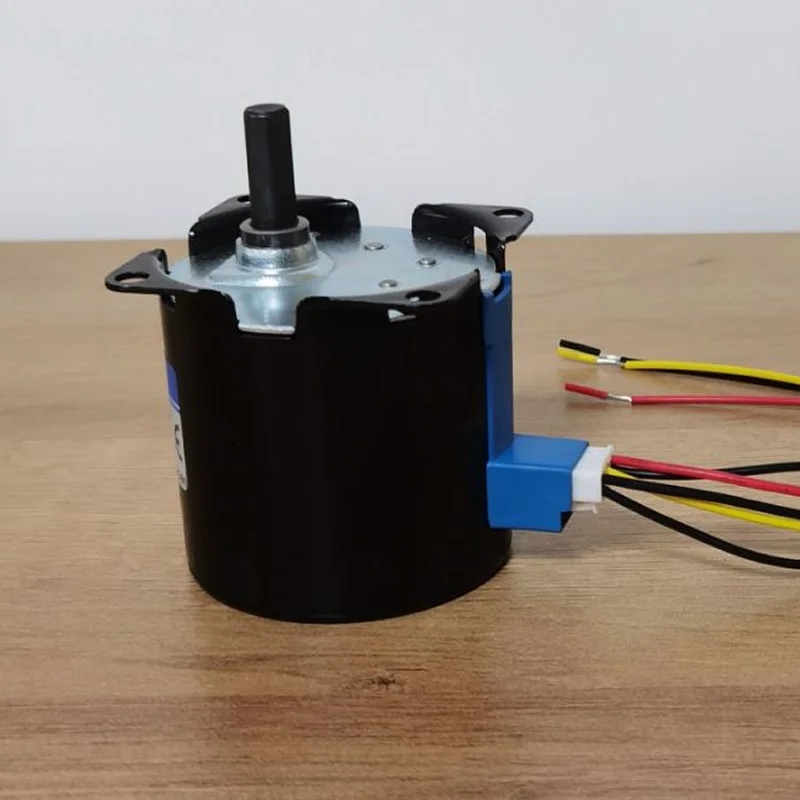230v AC motor with damped brake and reversible gear reducer
