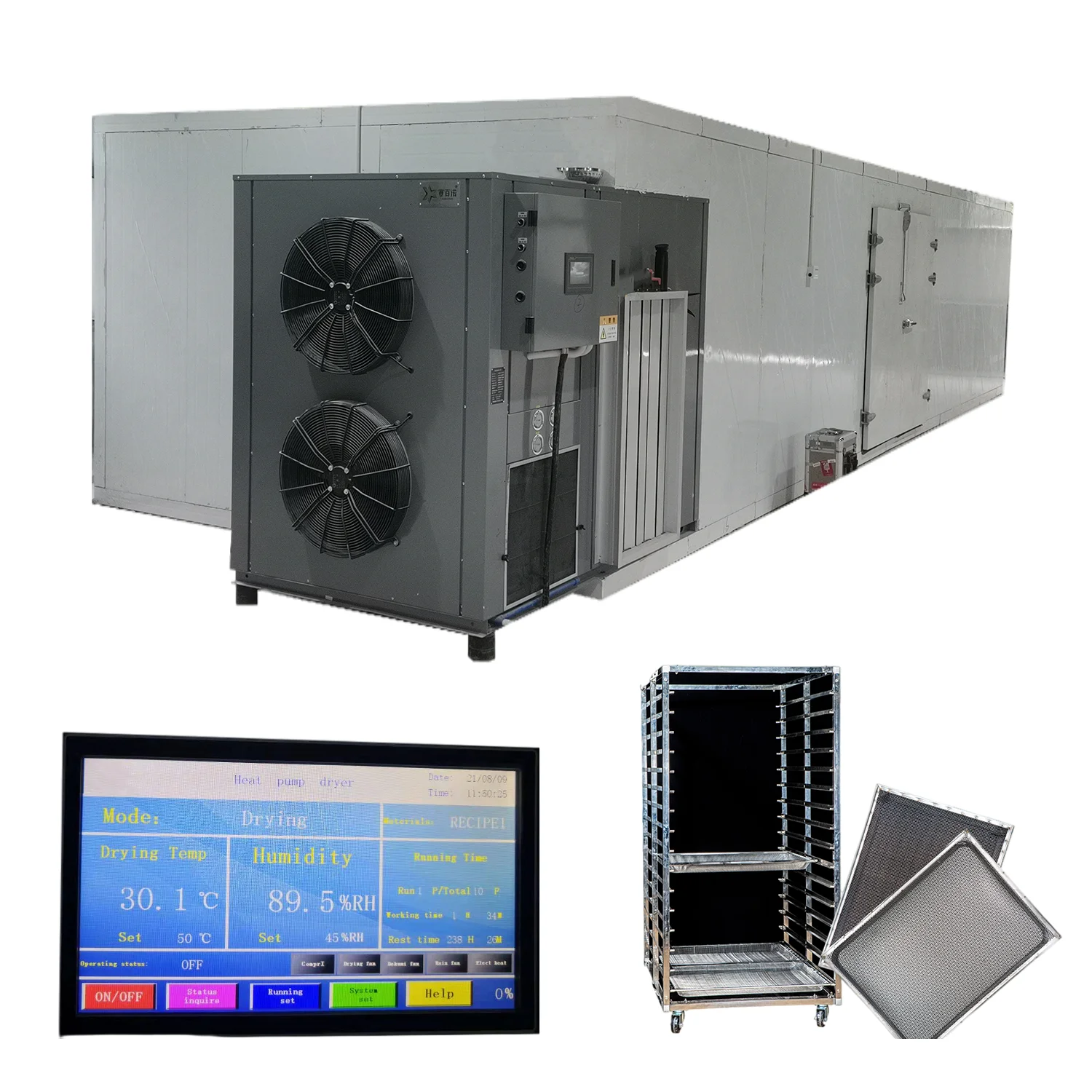 Wholesale price Chili Drying Machine Fruit Heat pump Dryer Dehydrator Equipment