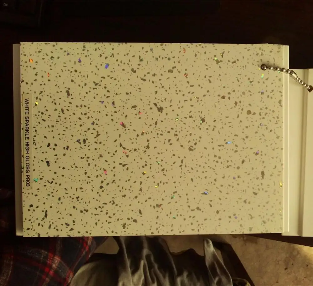 
light grey PVC drop ceiling 