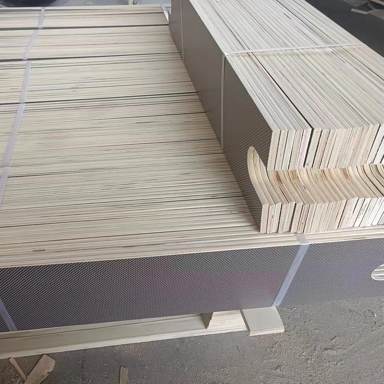 birch bed slats wooden panels plywood bent wood