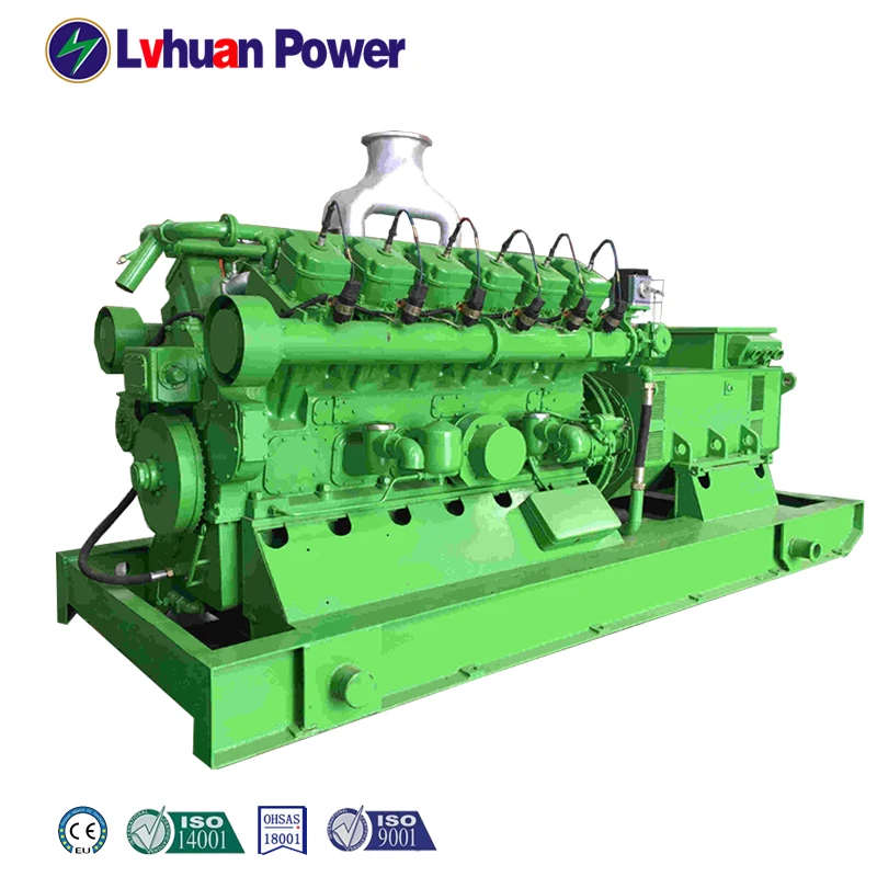 certificate ce high efficiency 120 kw  power biogas generator
