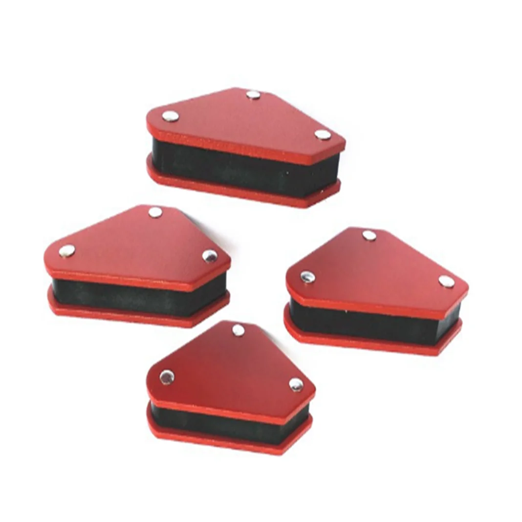 Set Of 4 Welding Magnet Set Magnetic Square Welder Holder Arrow Magnet 45/90/135 Degree 4.5KG/10LB