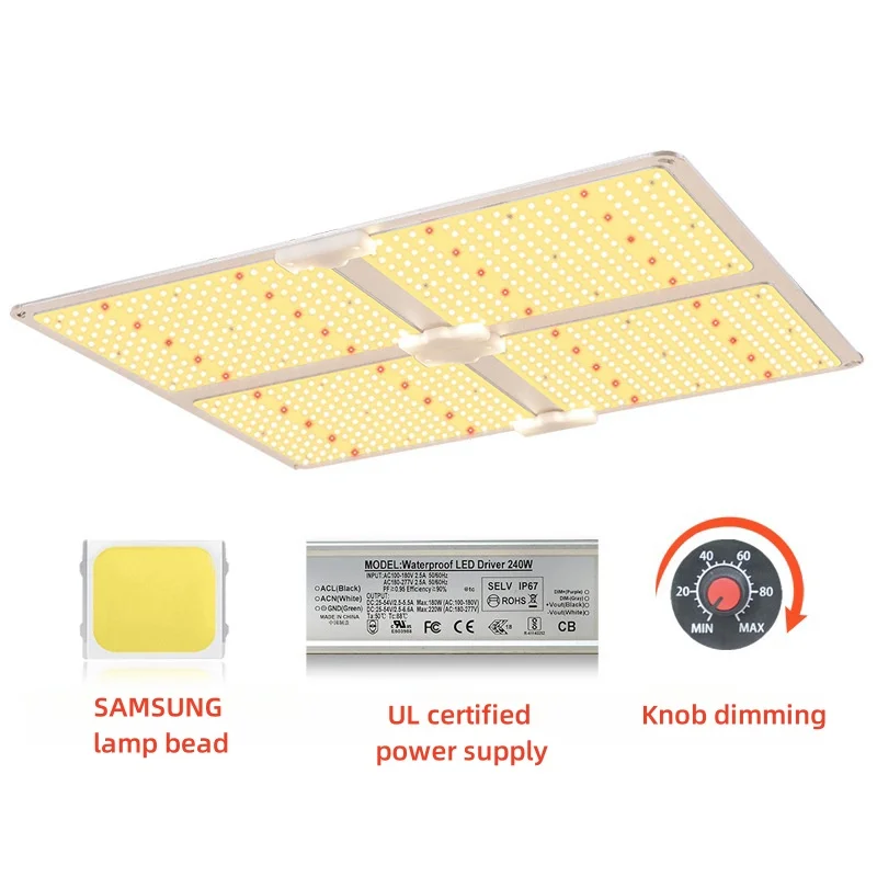 Custom 100w Led Grow Light Samsung Chip Grow Lamp Full Spectrum LED Lights UV IR For Grow Tent Indoor Plant Growth Light
