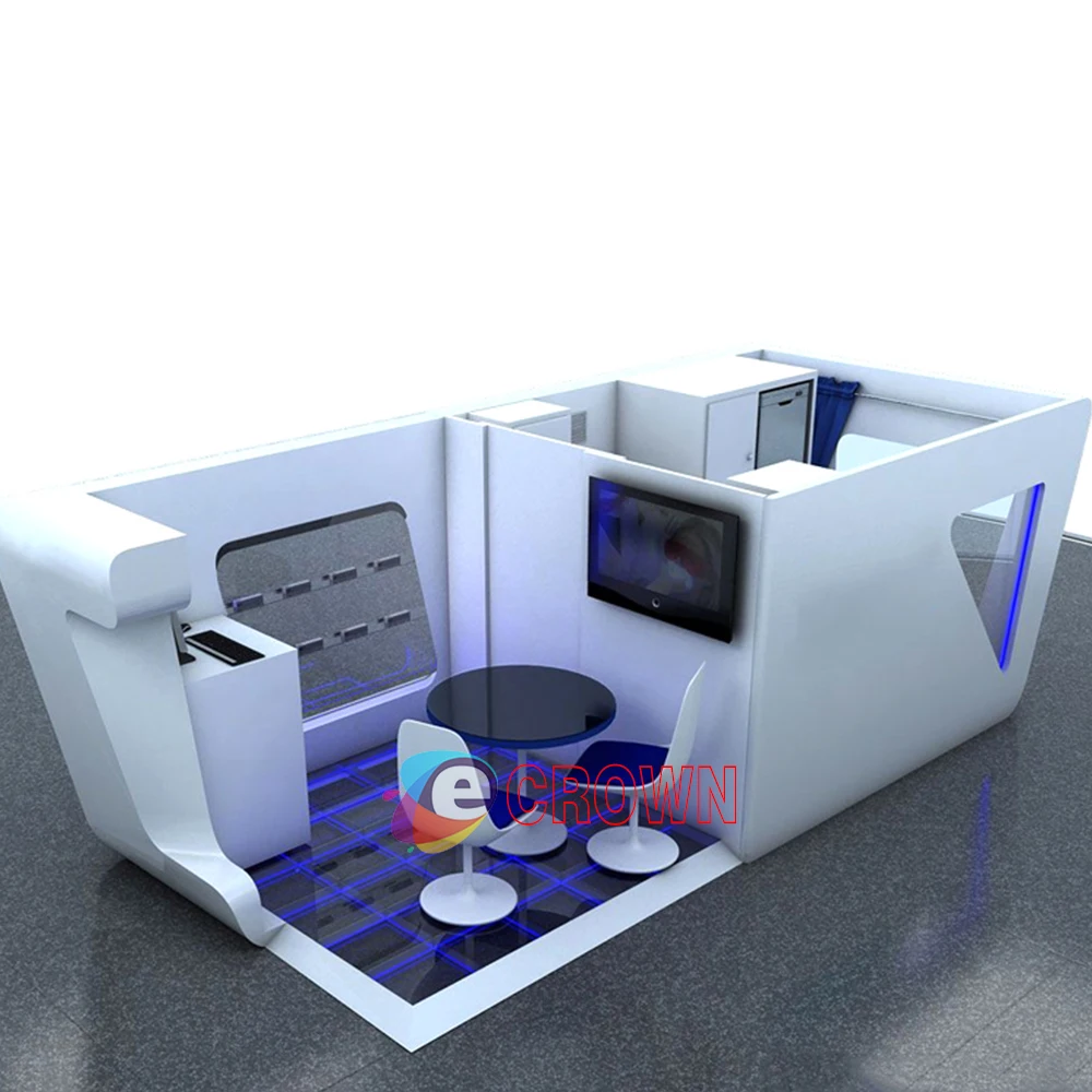 Elegant Teeth Whitening Glass Dental Chair Kiosk Custom Egg Chair Showcase Cabinet OEM