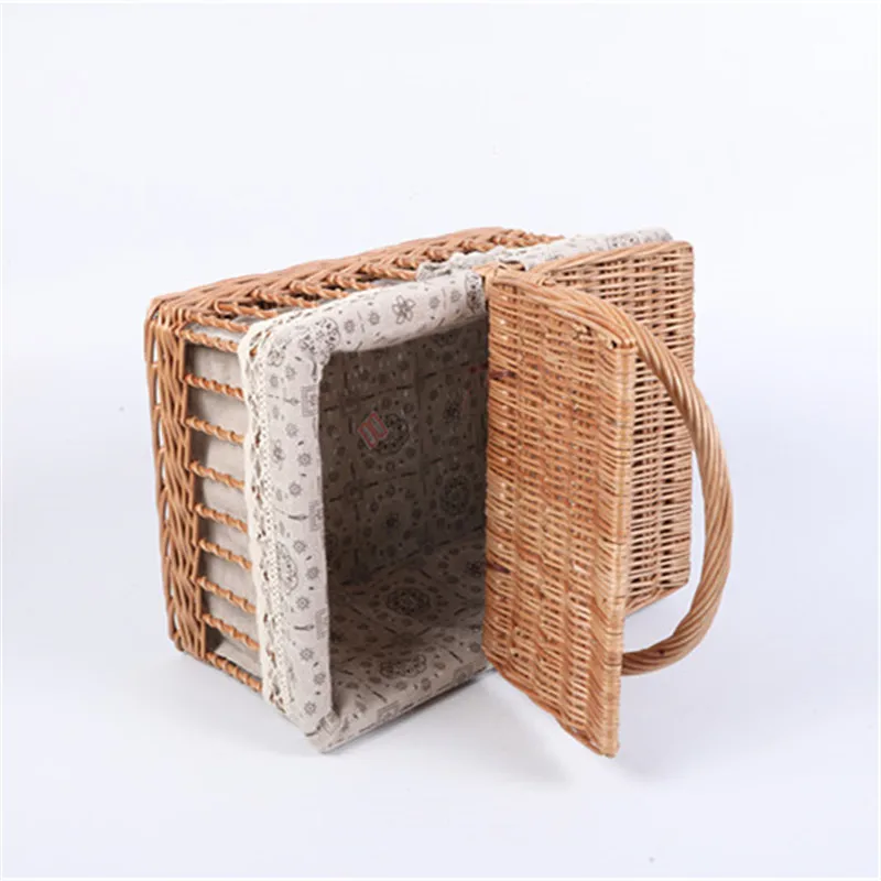  Корзина для пикника из натуральной ивы высокого качества