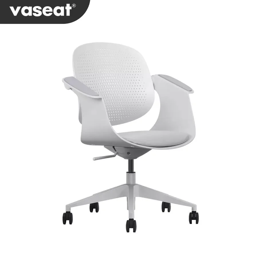Новый дизайн простой белый домашний дешевый офисный стул Vaseat