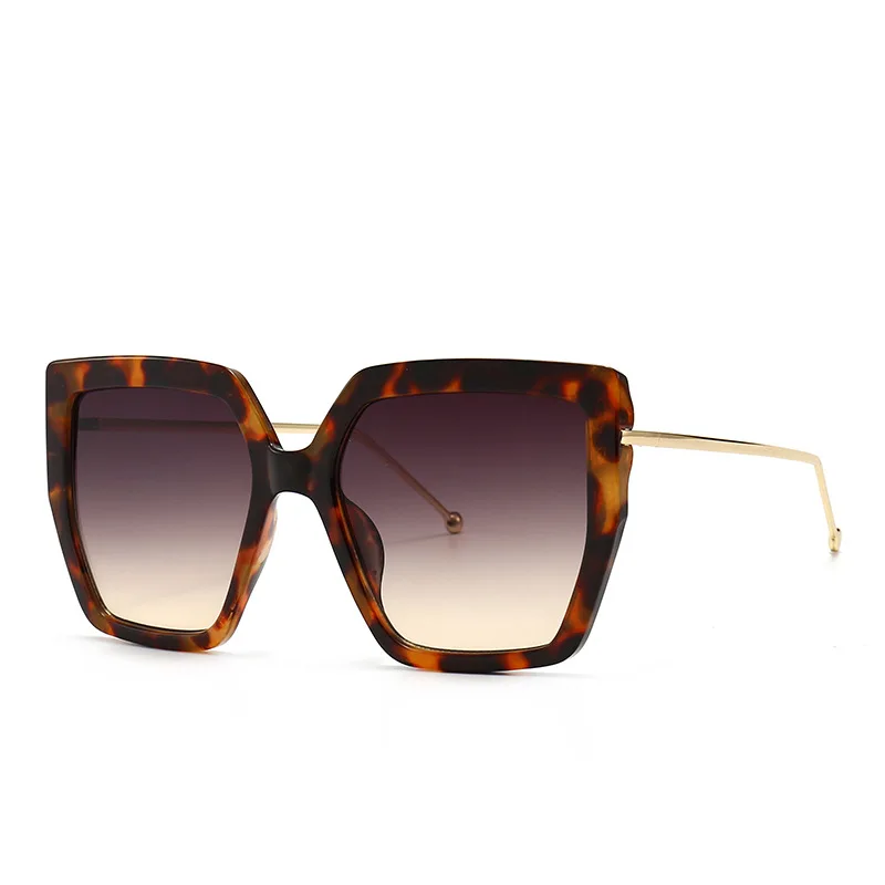 UNOC New Fashion Oversized Women Sunglasses Square Gafas Ee Sol Para Mujer Sonnenbrille Oculos De Sol High Quality Sunglasses