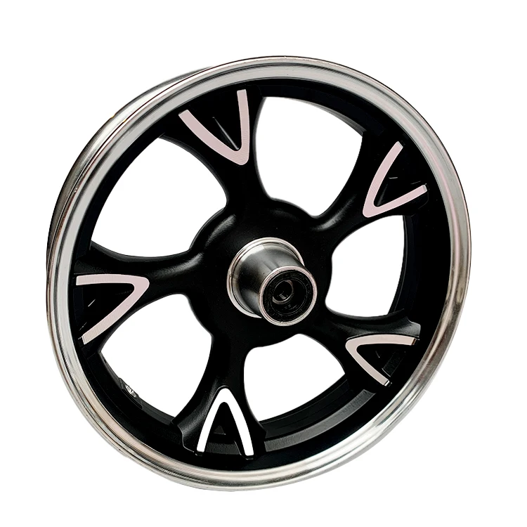 10 inch disc brake aluminum wheels can be equipped with inner and outer tires or tubeless tires. Color can be customized