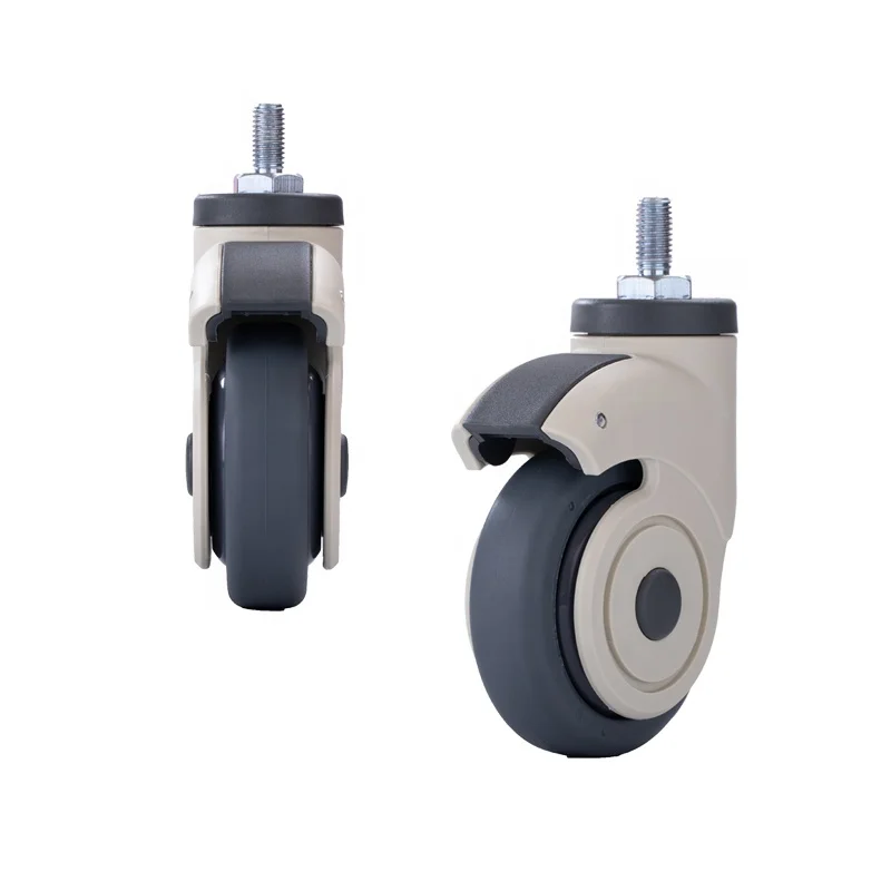 
Factory price 100mm swivel castor wheel for medical hospital cart 