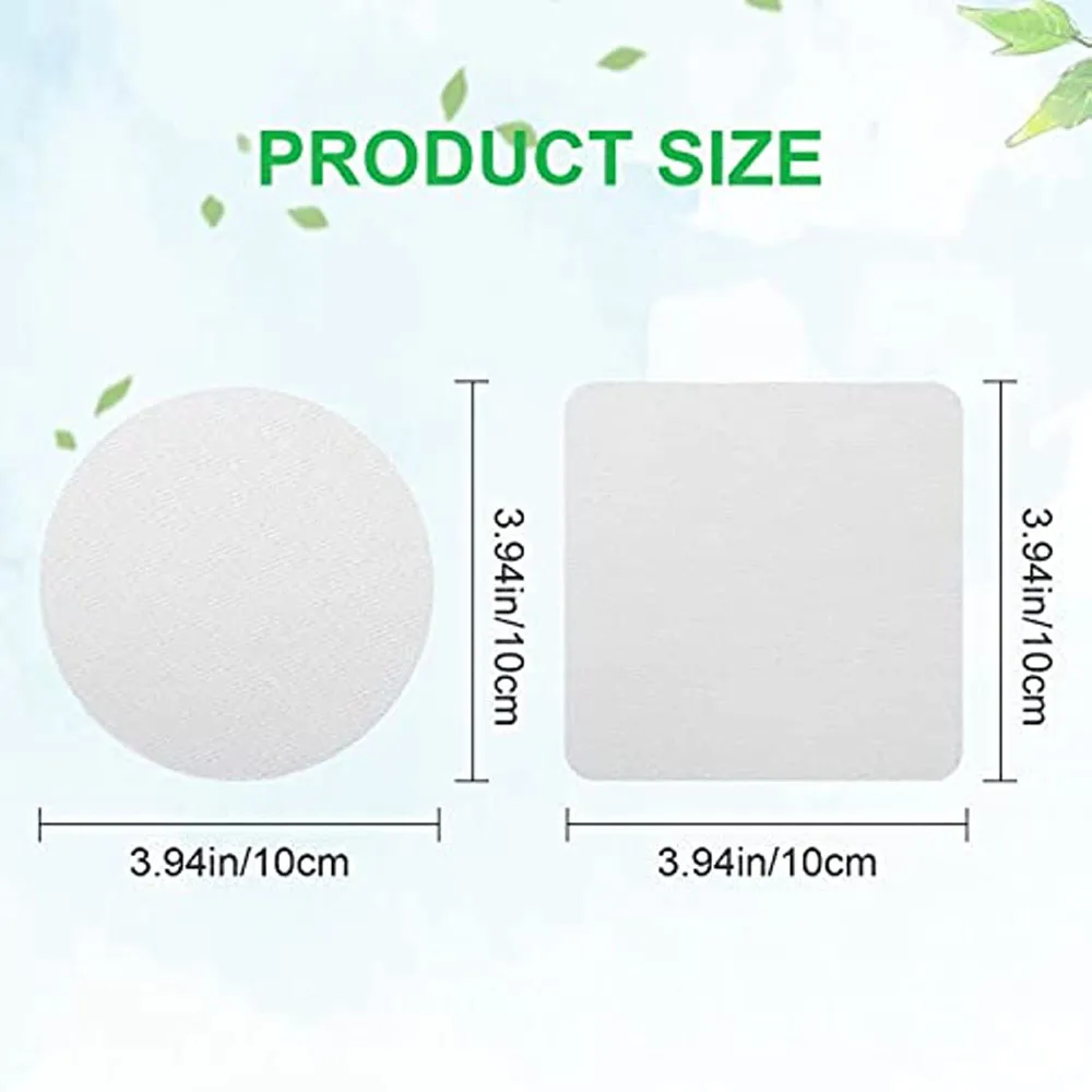 High Quality Diy Custom Heat Transfer Cup Mat Home Decor Personalized Pu Leather Sublimation Blank Coffee Tea Cup Mats Coasters