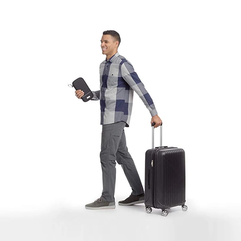 Travel Customized Rfid Blocking Zipper Family Passport Holders Wallet Card Document Passport Travel Passport Cover PU Fashion