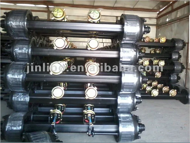 10t 12t Factory Manufacture Trailer Parts Concave Type Axle (Eccentric Axle )