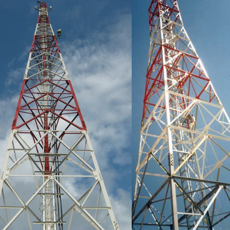 Radio Mobile Signal Multifunctional Transmission Steel Tower with High standard