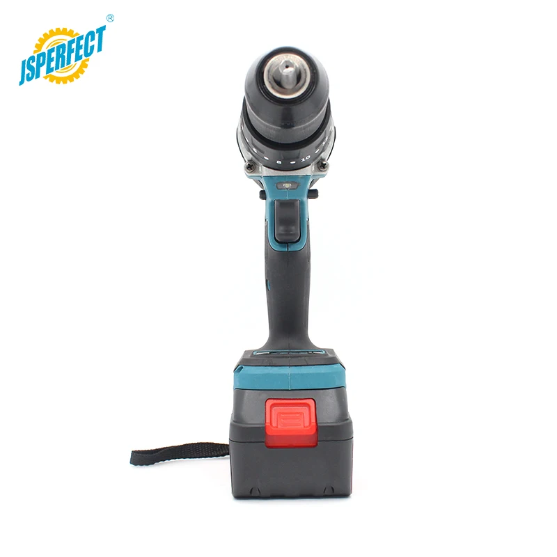 JSPERFECT portable cordless drill set with battery and charger powerfully impact factory price