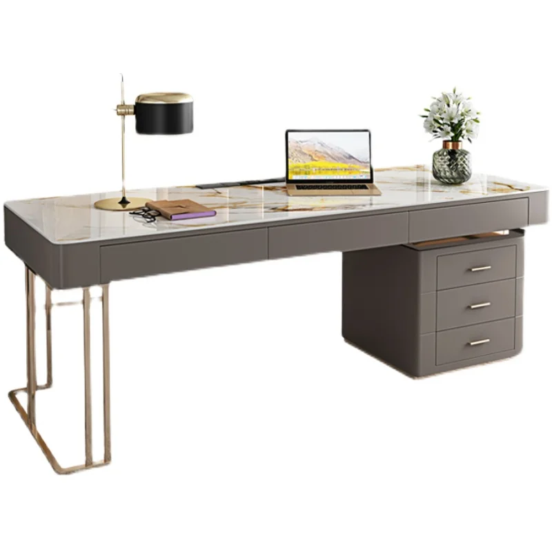 Wholesale Fashion Computer Desk Modern Simple President Computer Table Creative Light Luxury Office Furniture Boss Office Desk
