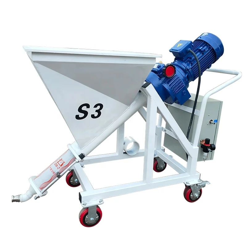 Concrete Mortar Spraying Machine Multi-functional Cement Mortar Sprayer With Concrete Mixer
