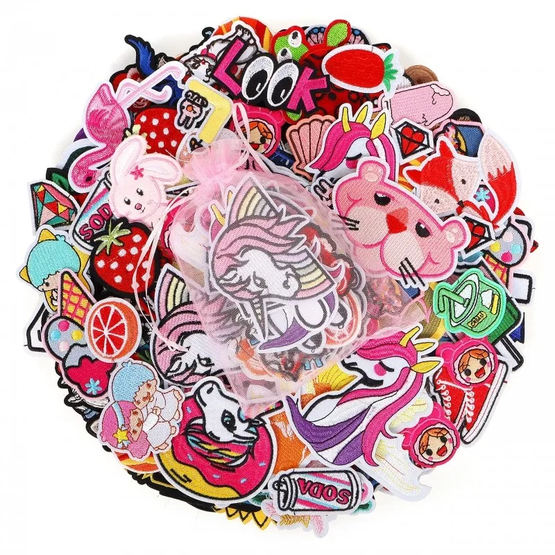 Free sample anime designer iron on patches embroidery logo and Wholesale woven embroidery custom patches