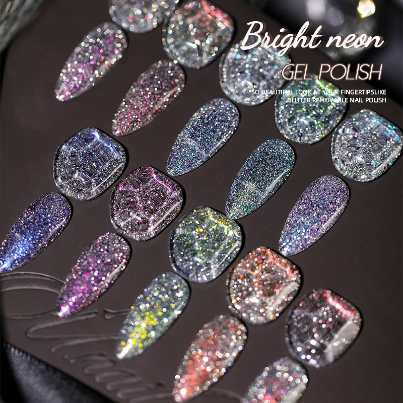 oxxi Bright Neon Gel Nail Polish OEM Bottle Private Label Gel Polish Wholesale Custom Color Bright Neon UV Nail Gel Polish