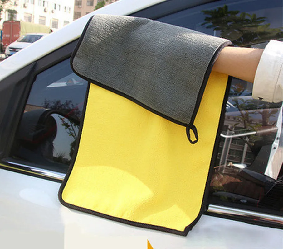 30*30/40/60CM Car Wash Towel Microfiber Car Cleaning Drying Cloth