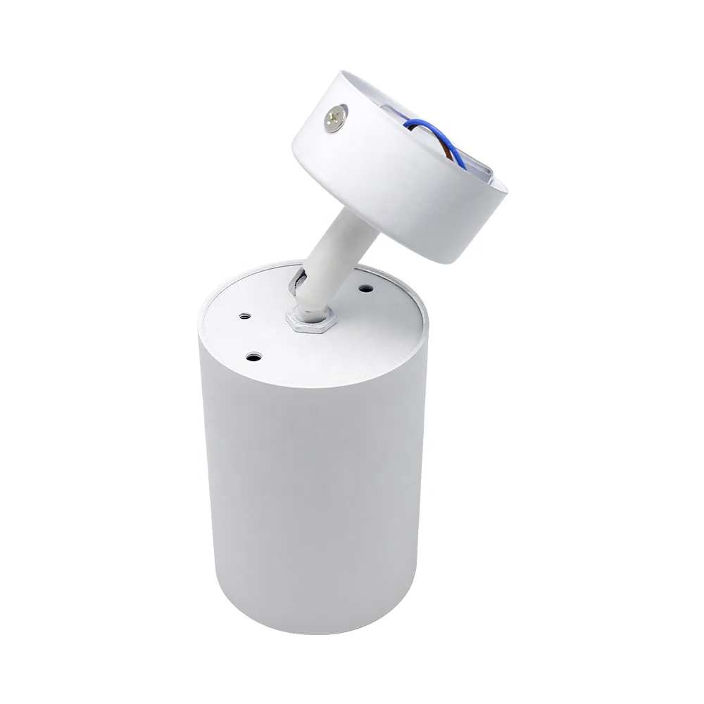 GU10 MR16 Aluminum alloy adjustable spotlights fixtures surface mounted track lights for showroom